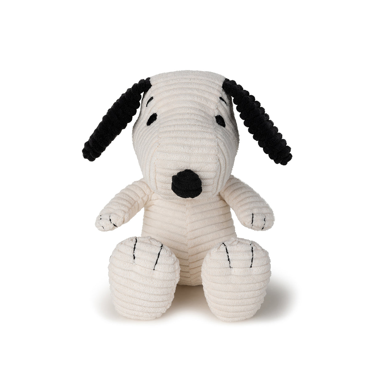Snoopy Corduroy Soft Toy - Cream