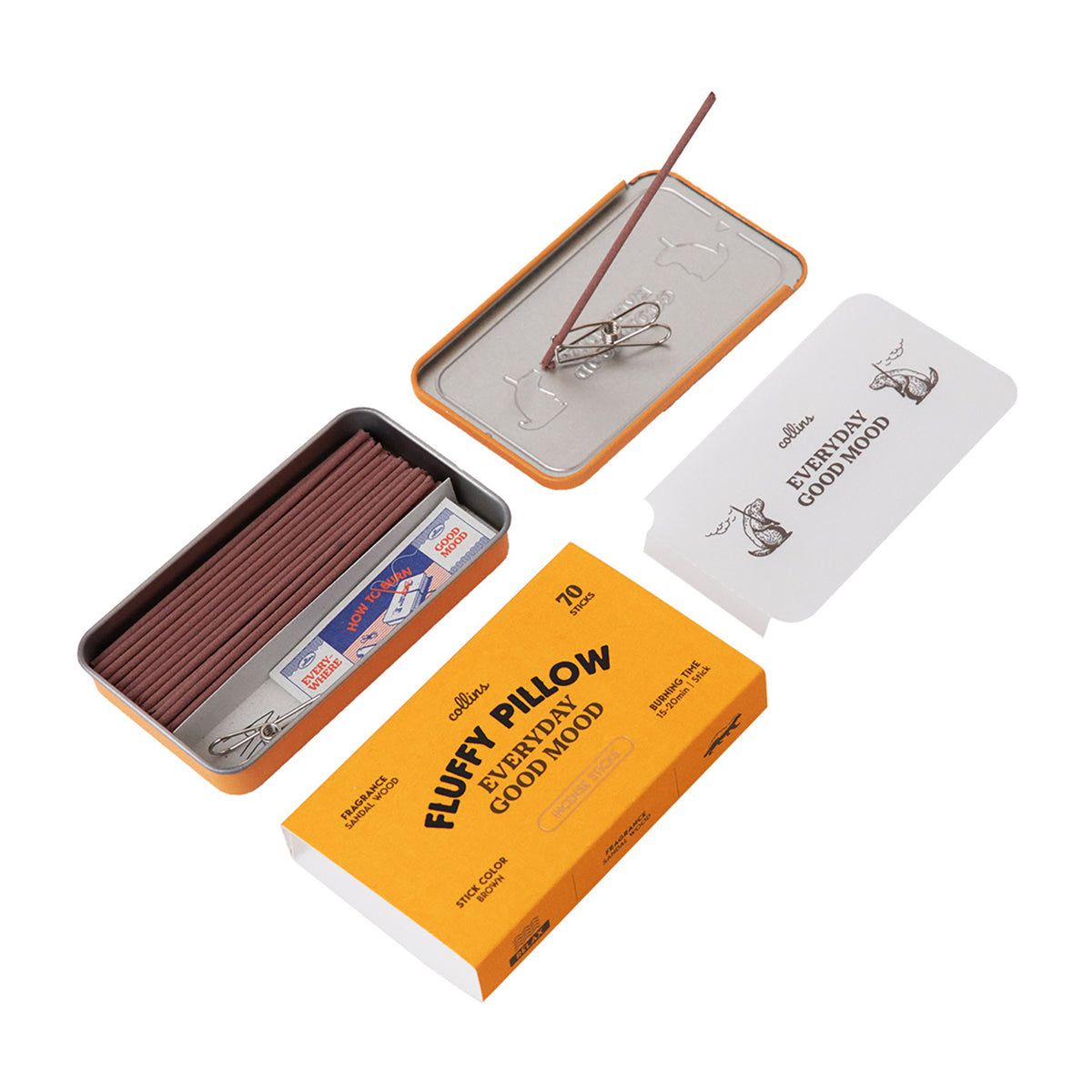 Collins Natural Incense Sticks - Fluffy Pillow