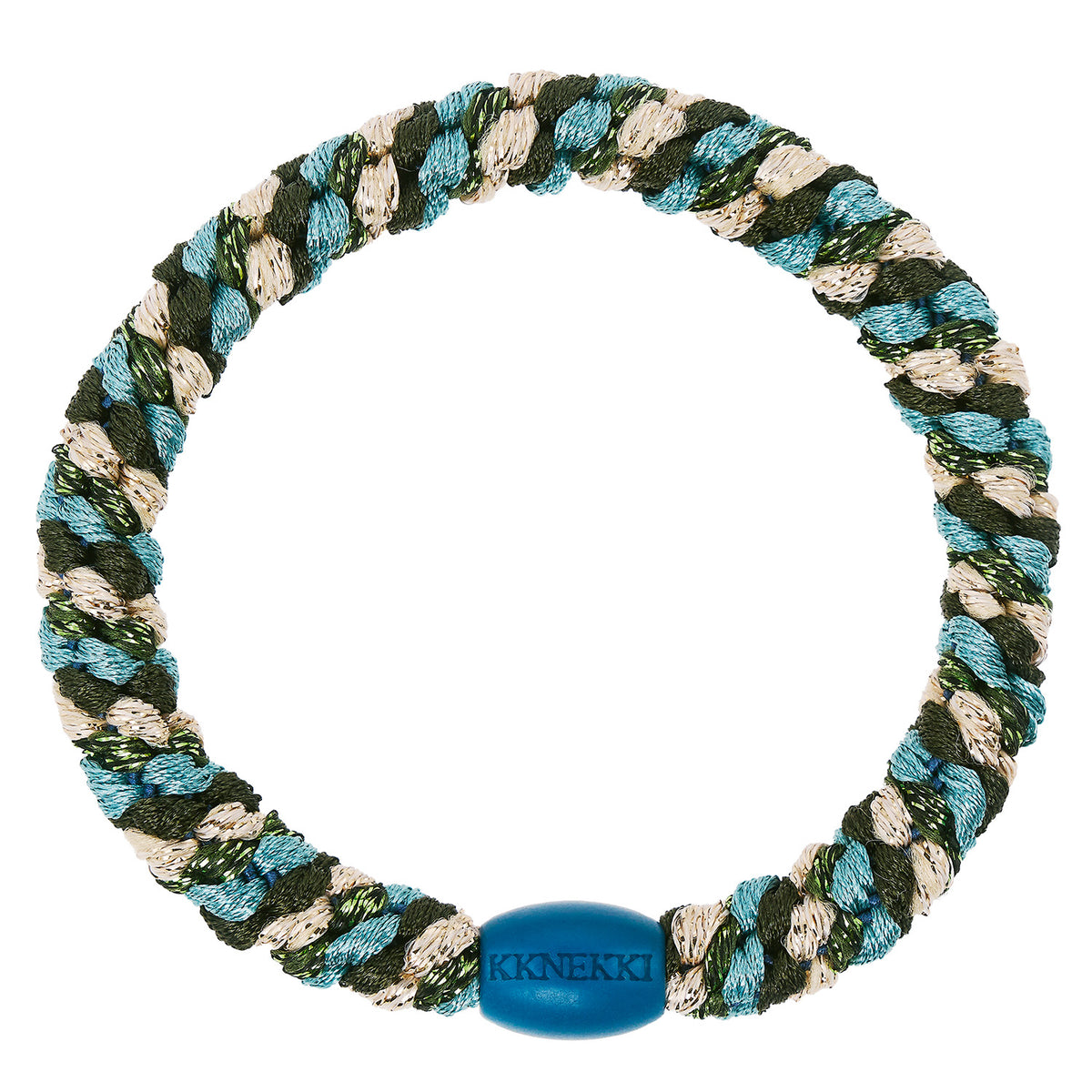 Kknekki Original Hair Tie - Army Teal Mix