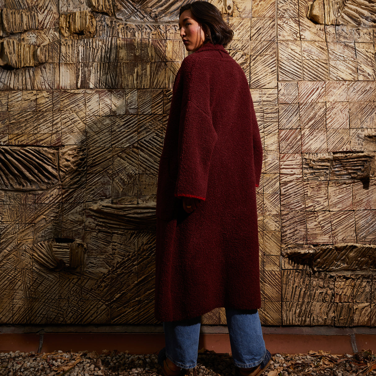 Mai Coatigan - Rosewood Small