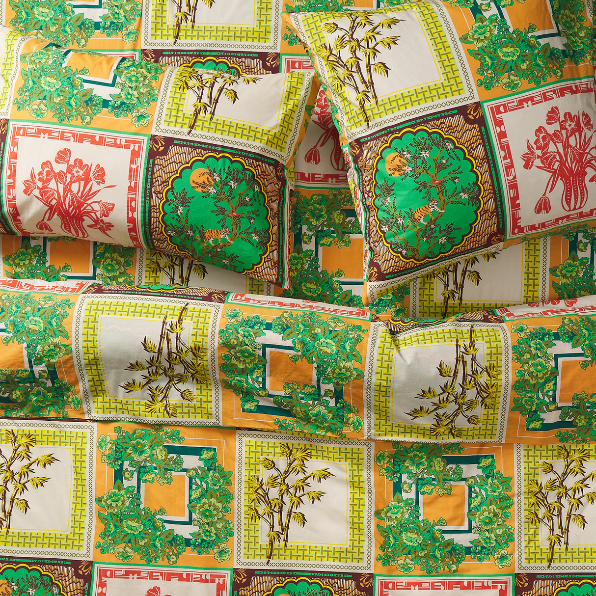 Freya Cotton Sheets Flat Sheet / Queen