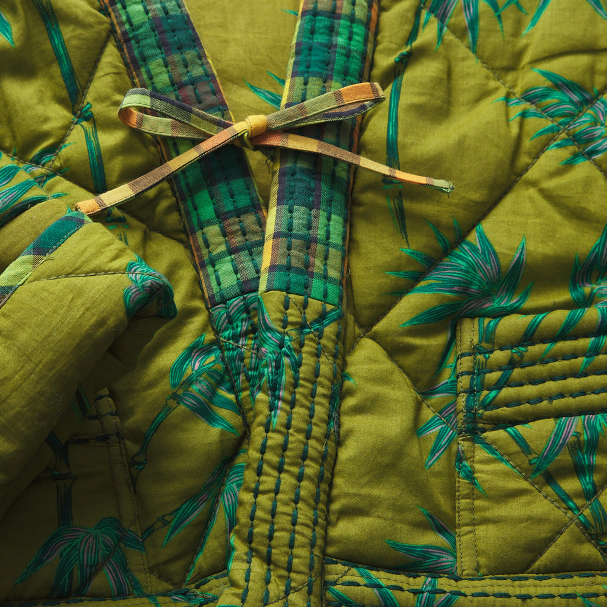 Aneta Kids Quilted Jacket - Juniper