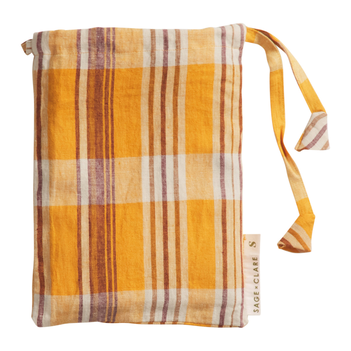 Nicolette Linen Euro Pillowcase Set - Marigold