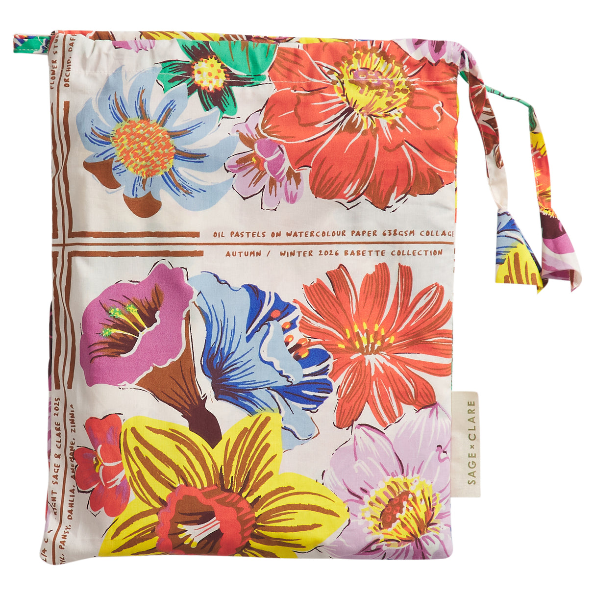 Ines Cotton Pillowcase Set - Porcelain Standard