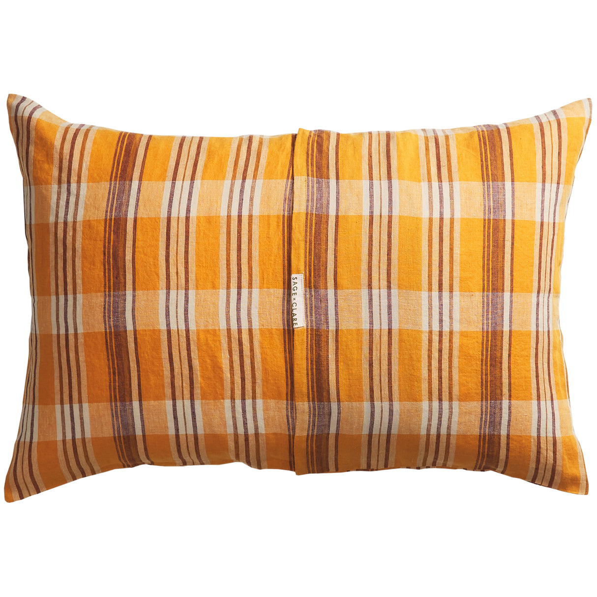 Nicolette Linen Pillowcase Set - Marigold Standard