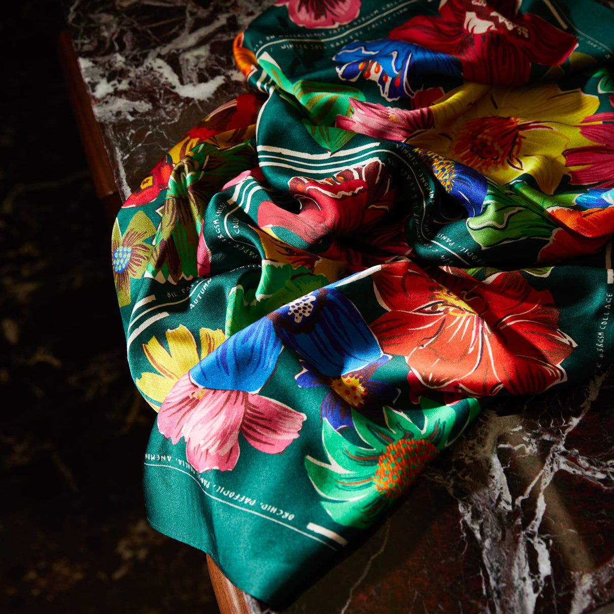 Ines Silk Scarf