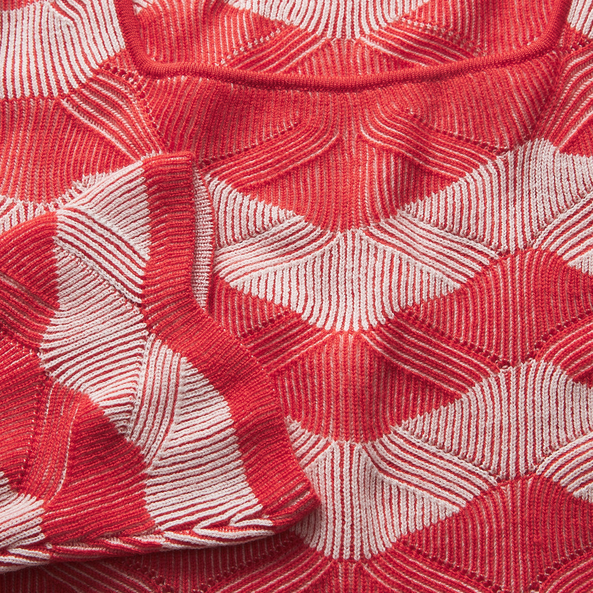 Ingrid Knit Top - Vermillion