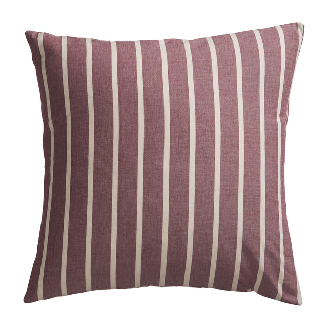 Abrielle Cotton Euro Pillowcase Set - Mahogany