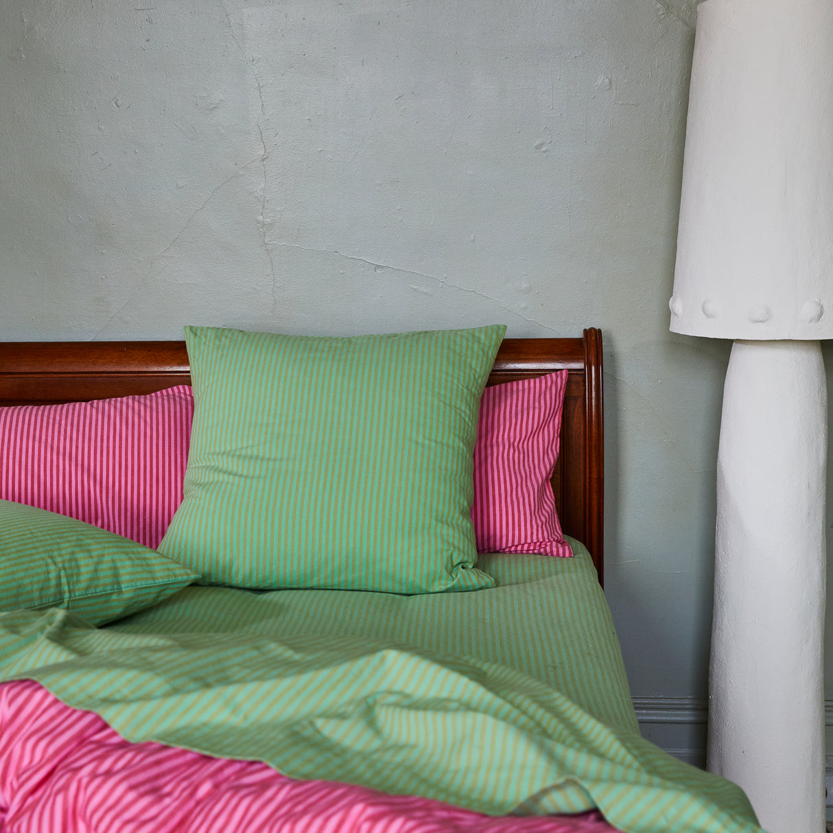 Cordell Cotton Euro Pillowcase Set - Emerald