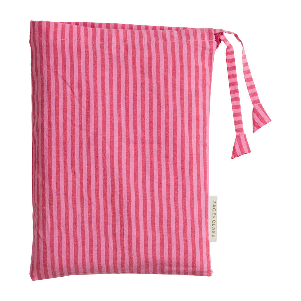 Cordell Cotton Pillowcase Set - Scarlet Standard