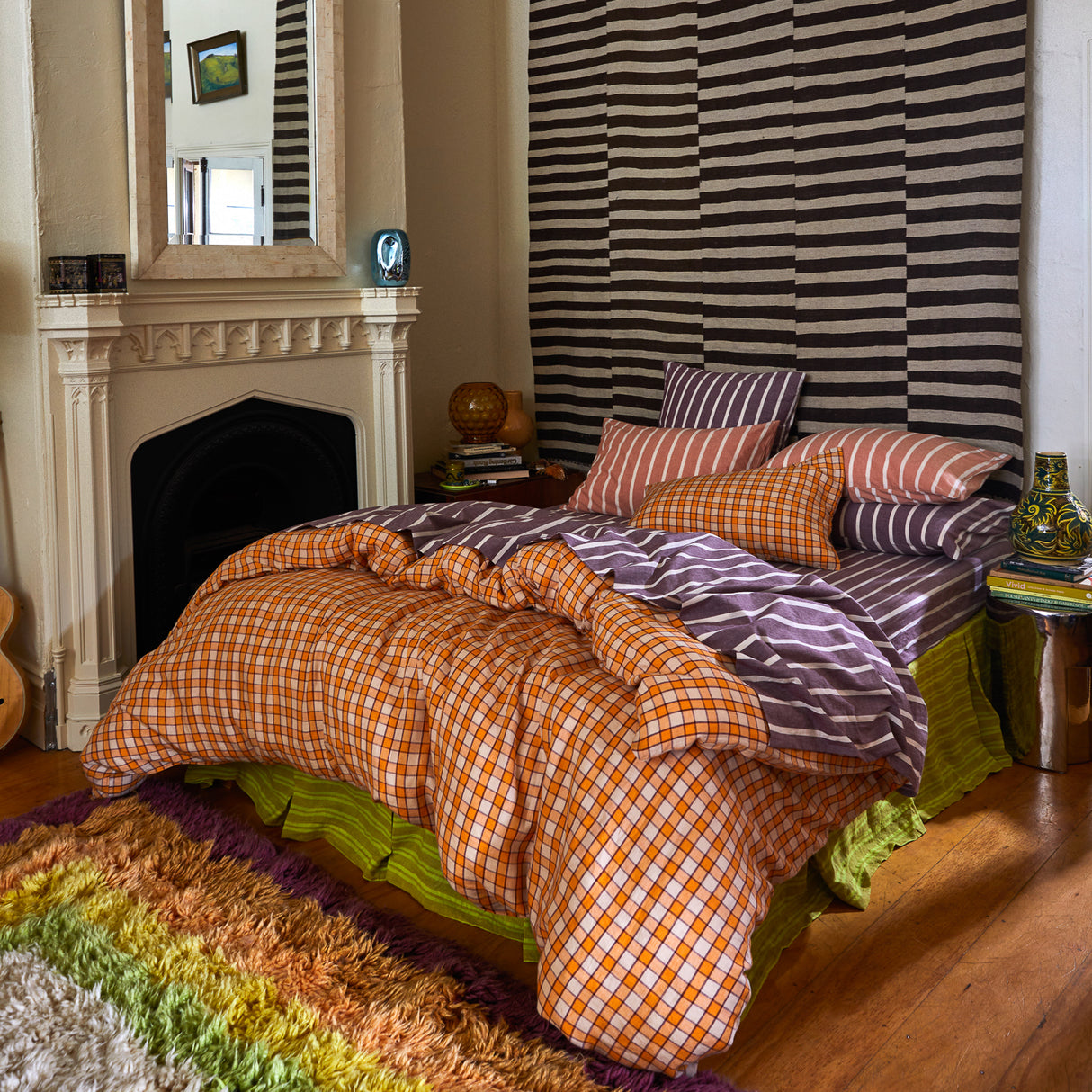 Abrielle Cotton Pillowcase Set - Creme Caramel