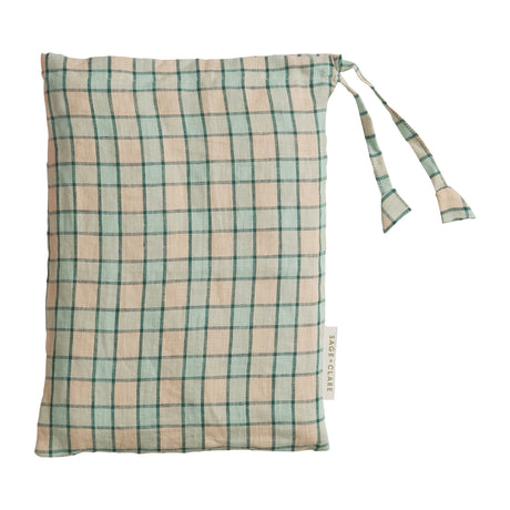 Marquis Linen Sheets - Jade Flat Sheet / Single