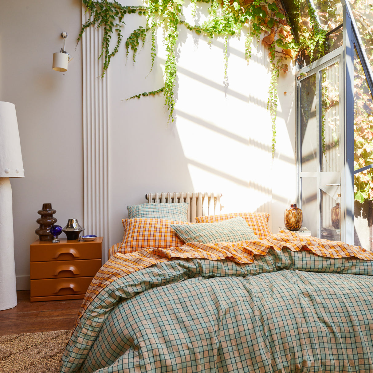 Marquis Linen Euro Pillowcase Set - Kent