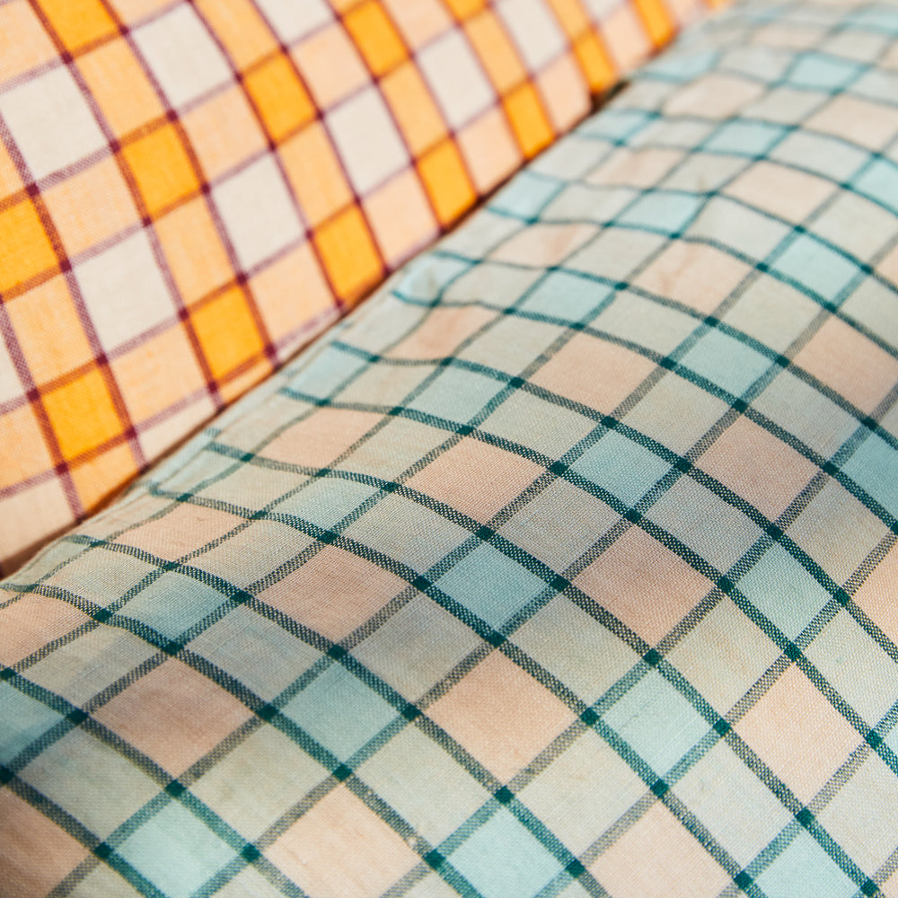 Marquis Linen Pillowcase Set - Jade Standard