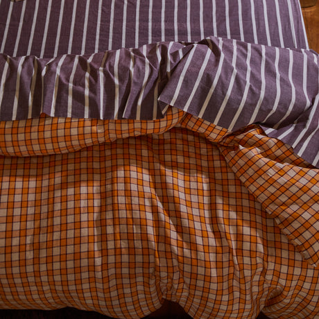 Marquis Linen Quilt Cover - Kent Single