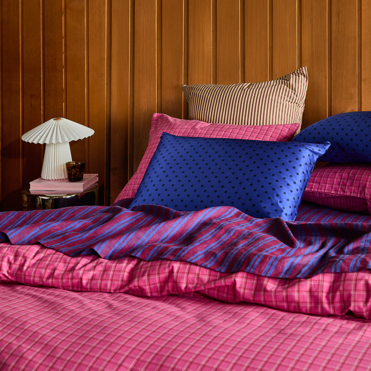 Paige Silk Pillowcase - Ultramarine Standard