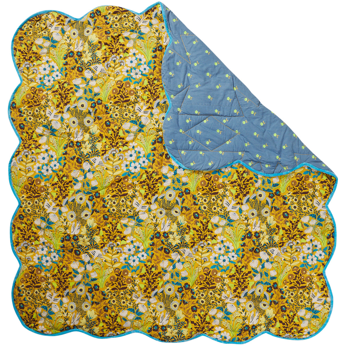 Sloane Scalloped Coverlet