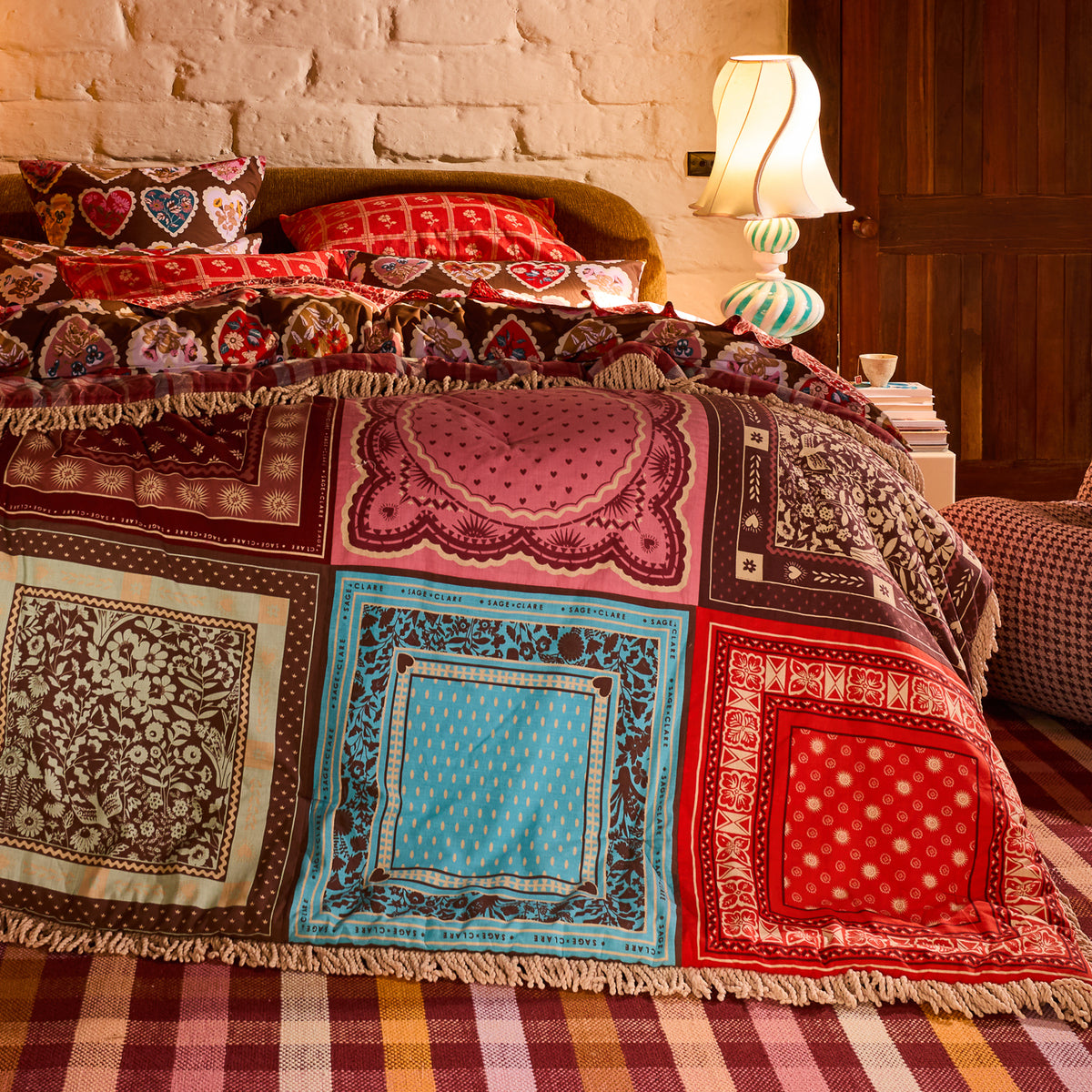 Odessa Patchwork Bedcover