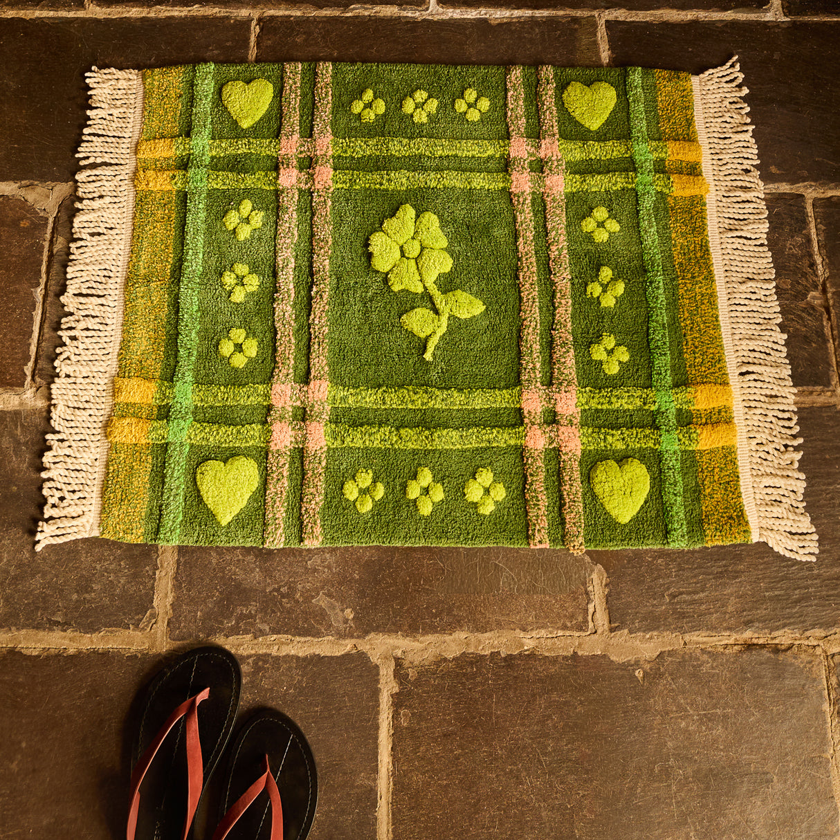 Josephine Bath Mat - Hunter Green
