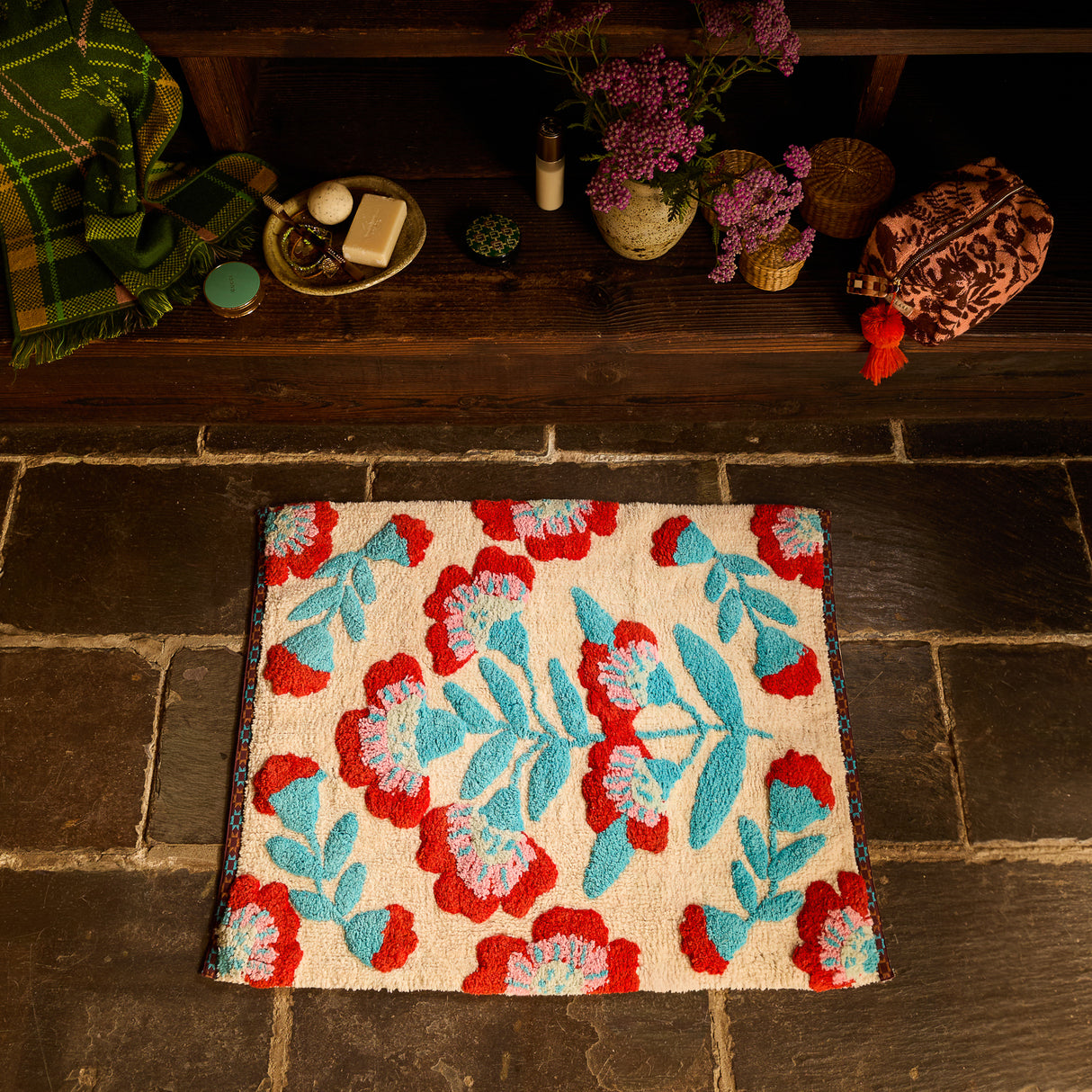 Winona Bath Mat - Moonlight