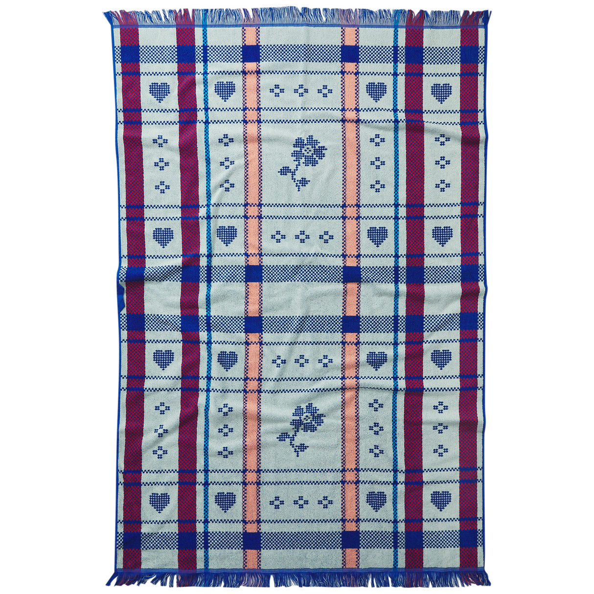 Josephine Bath Sheet - Blue Bell