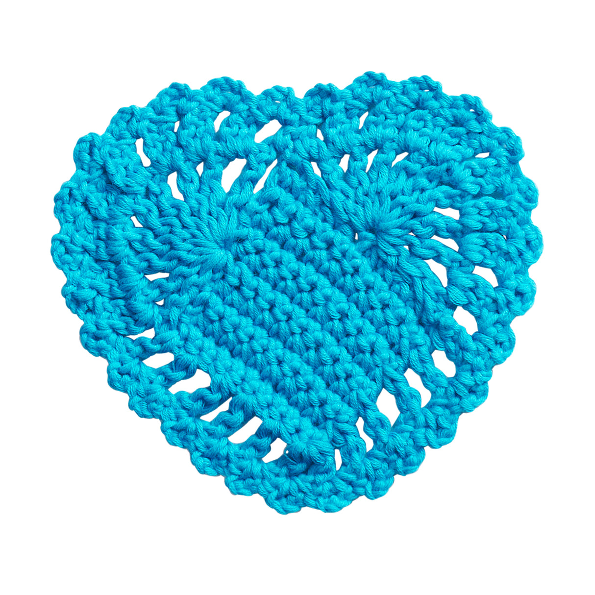 Millie Crochet Coaster - Turquoise