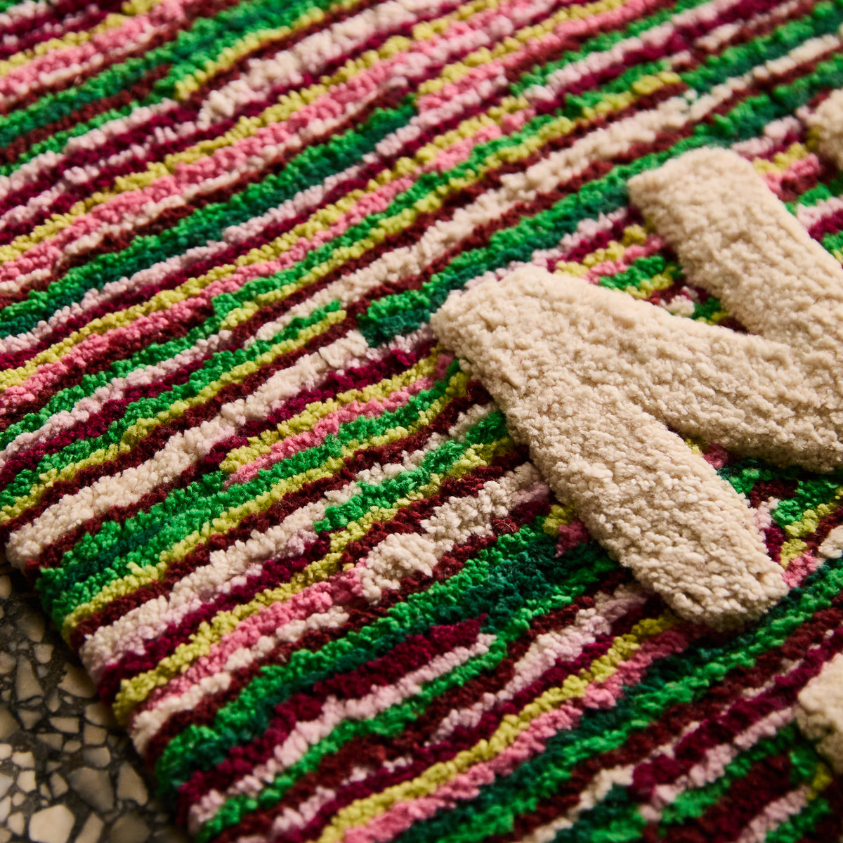 Tula Nudie Bath Mat - Rosewood