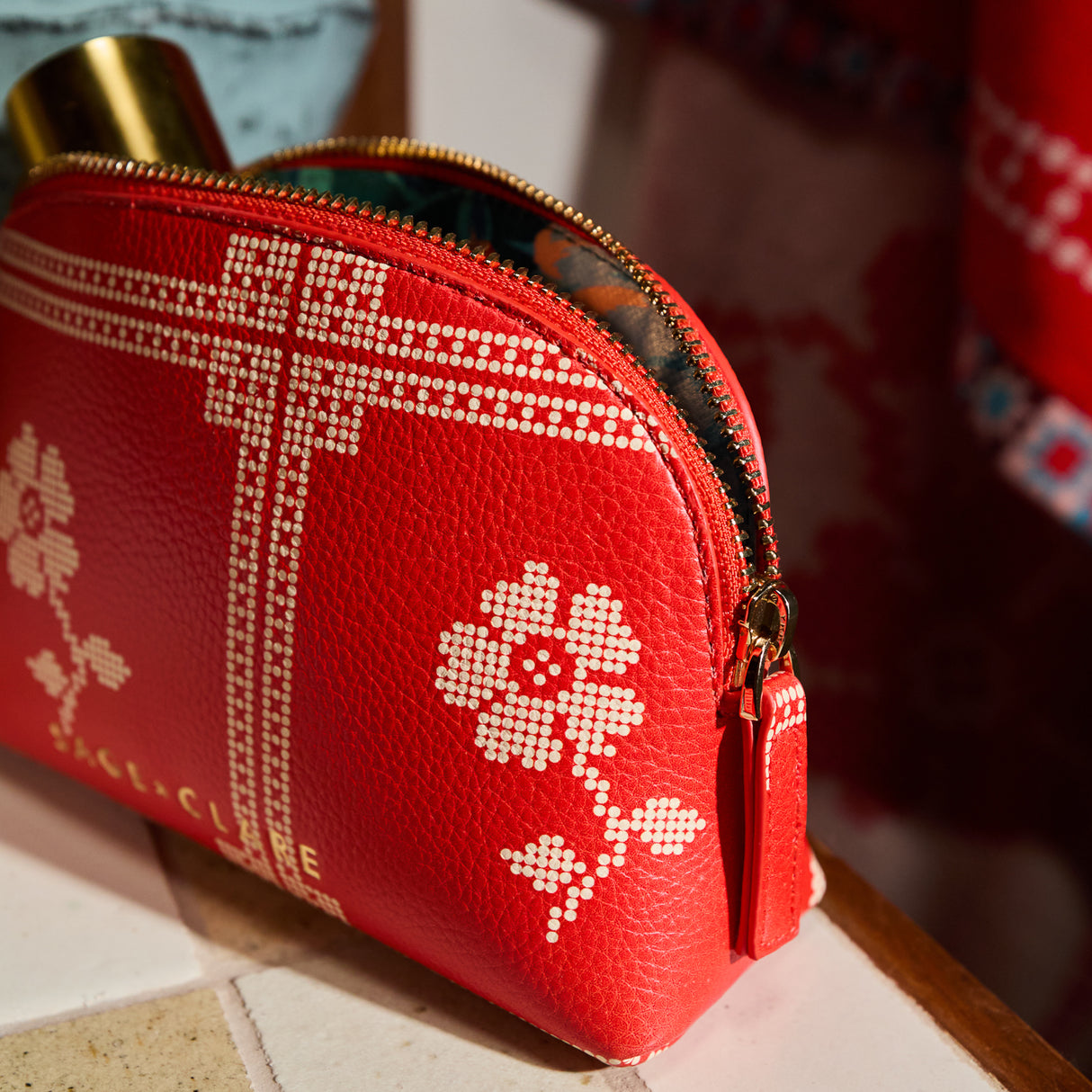 Bonny Cosmetic Pouch - Poppy