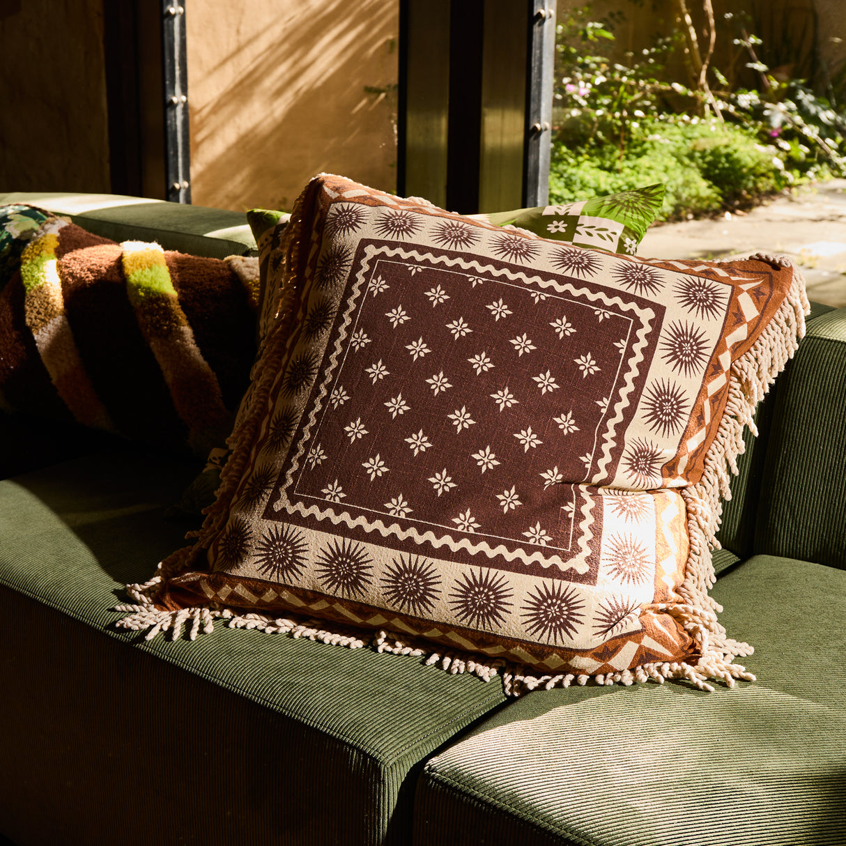 Odessa Reversible Cushion - Sable Feather Insert