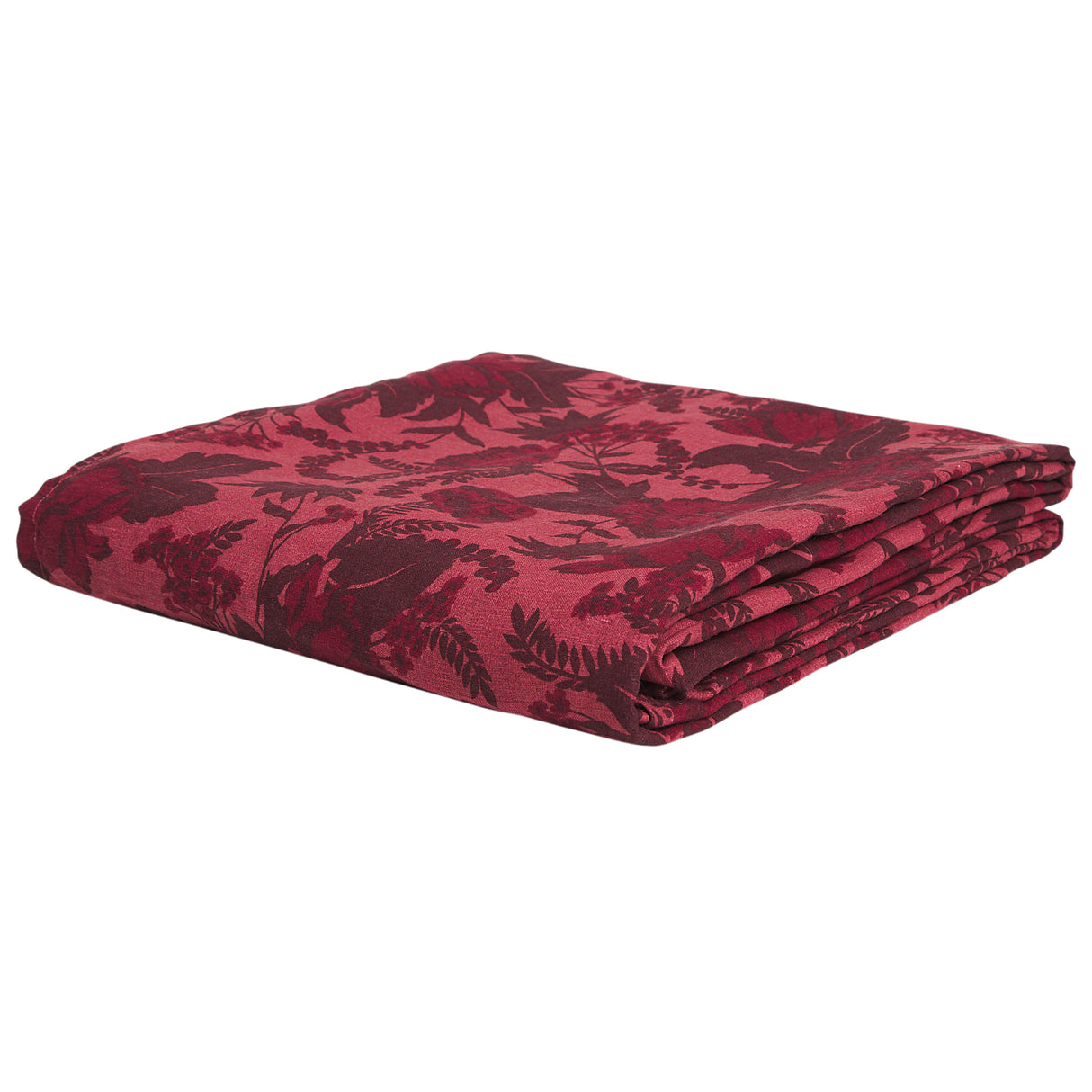 Sierra Linen Sheets - Terracotta Fitted Sheet / Queen