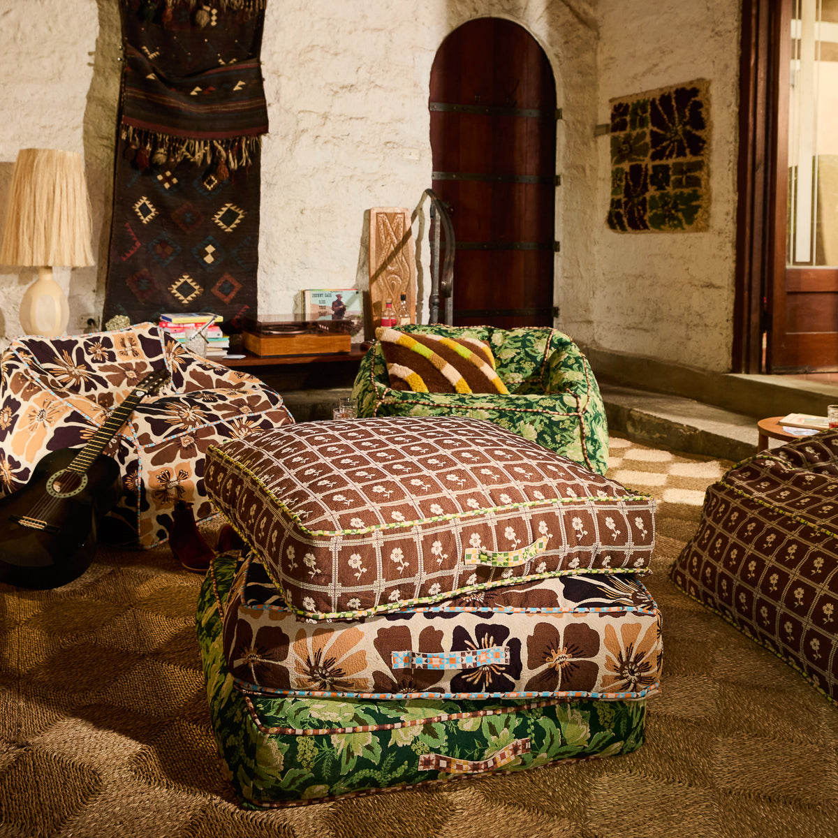 Jolene Jacquard Floor Cushion