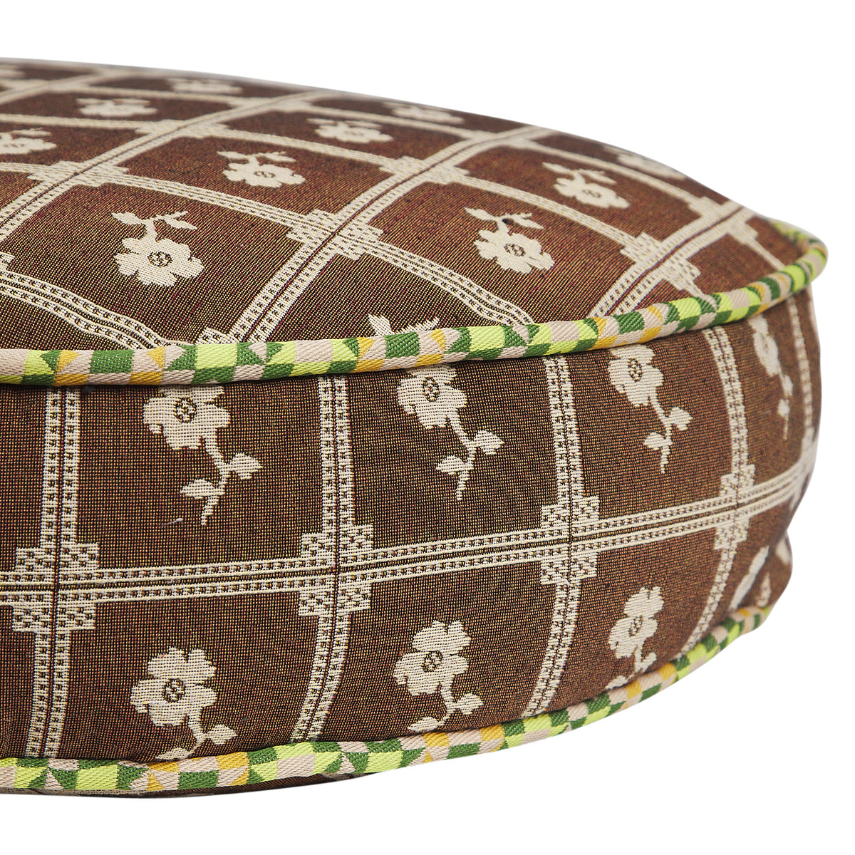 Bonny Jacquard Round Floor Cushion