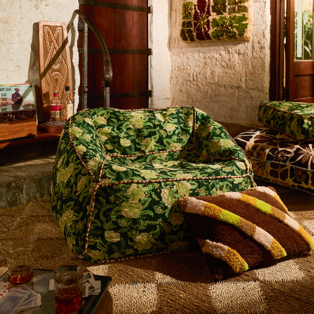 Sierra Jacquard Lounger Cover