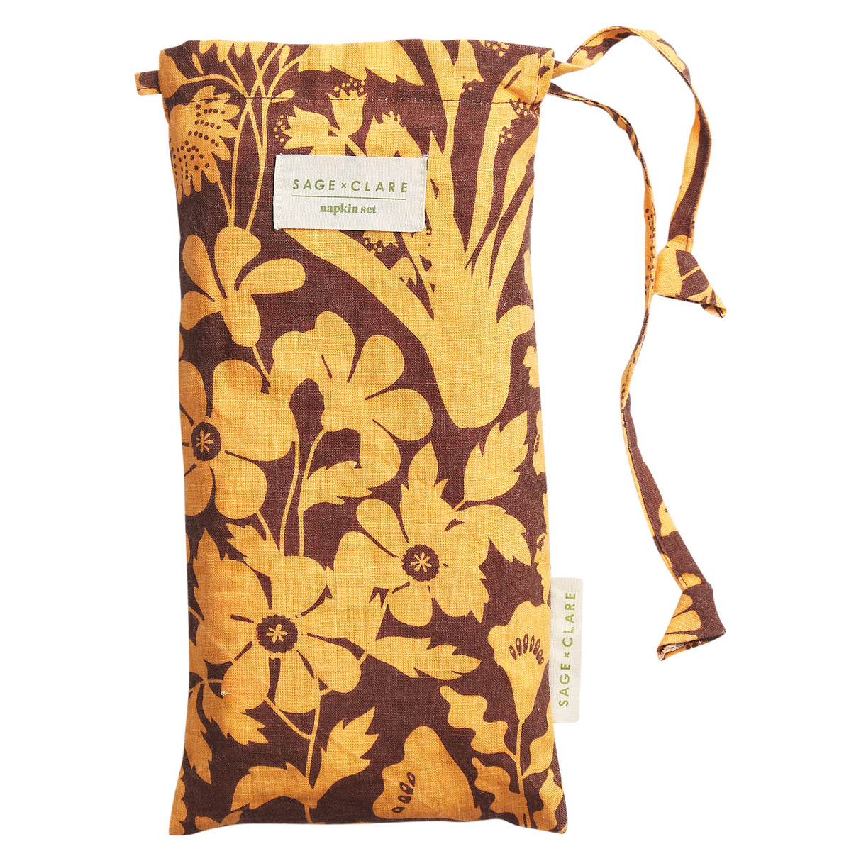 Indiana Linen Napkin Set - Citrine