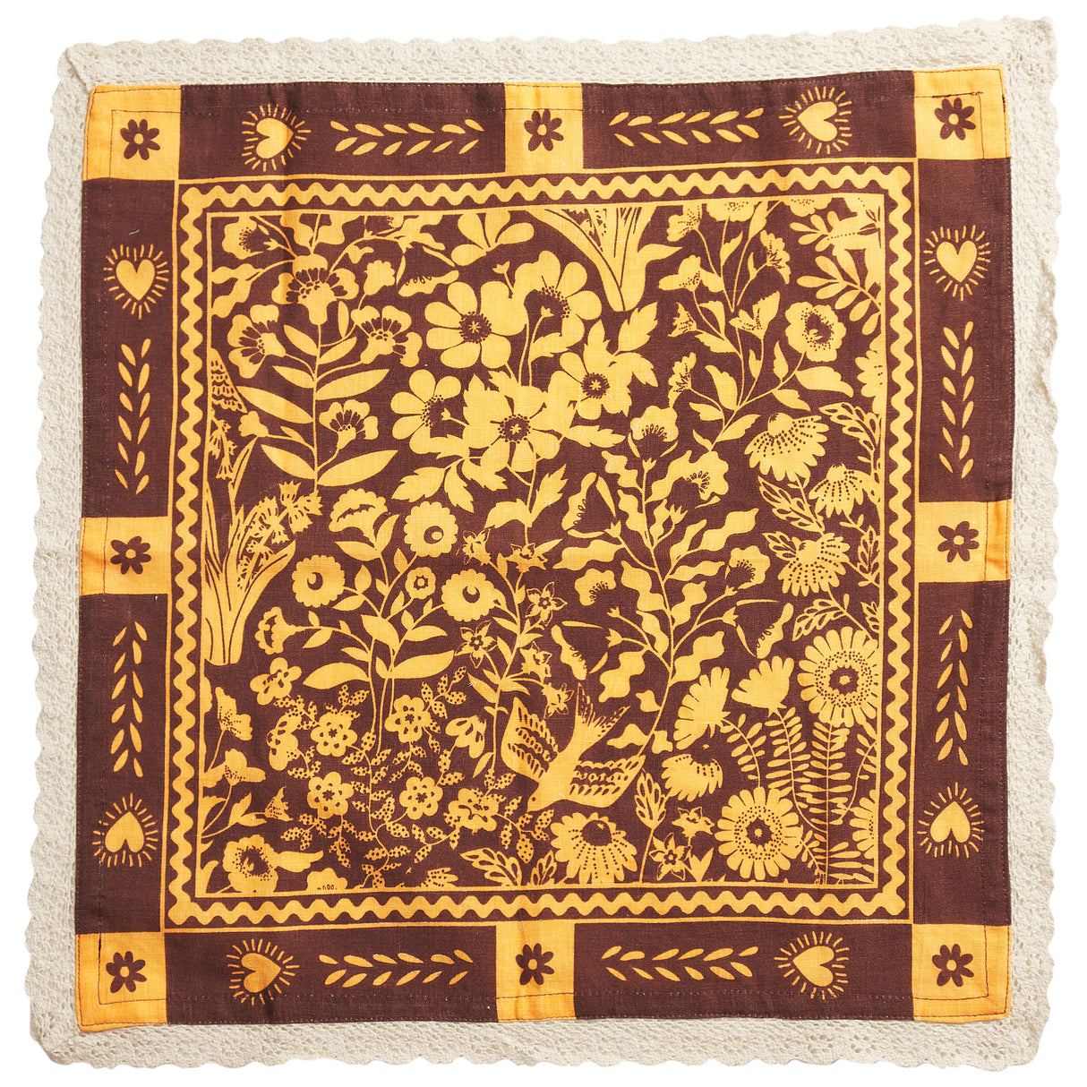 Indiana Linen Napkin Set - Citrine