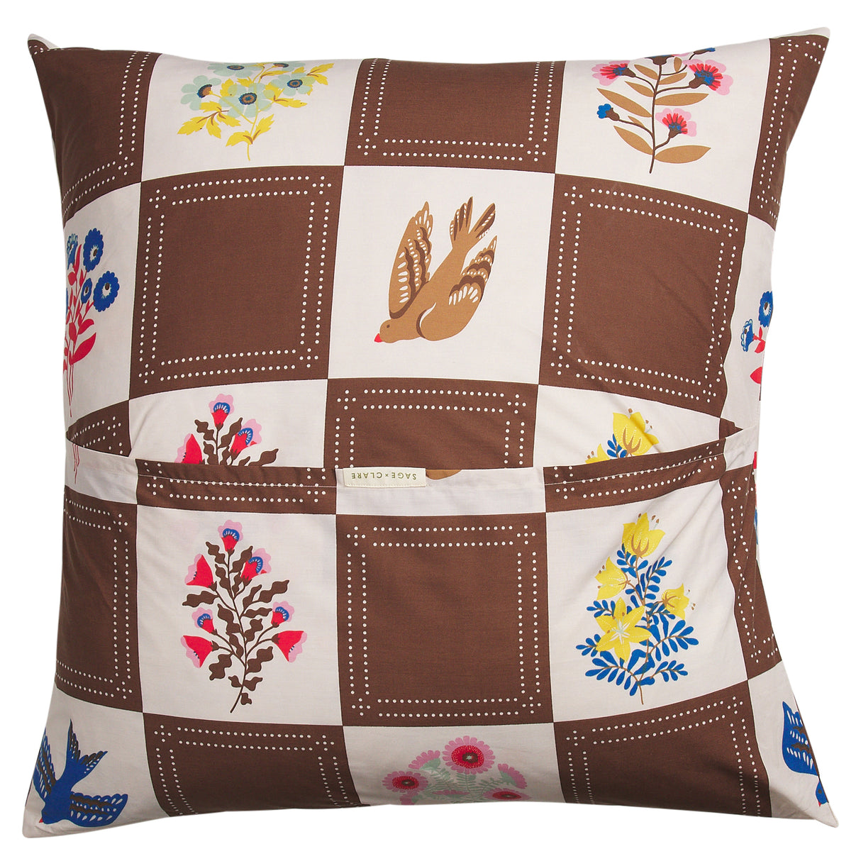 Winona Cotton Euro Pillowcase Set