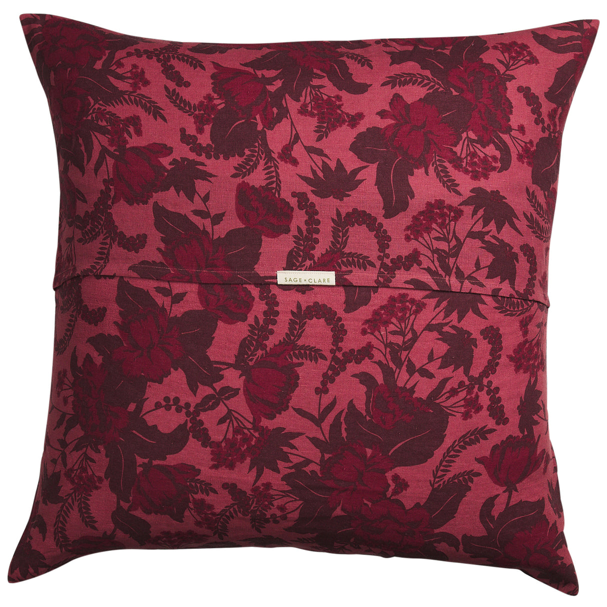 Sierra Linen Euro Pillowcase Set - Terracotta