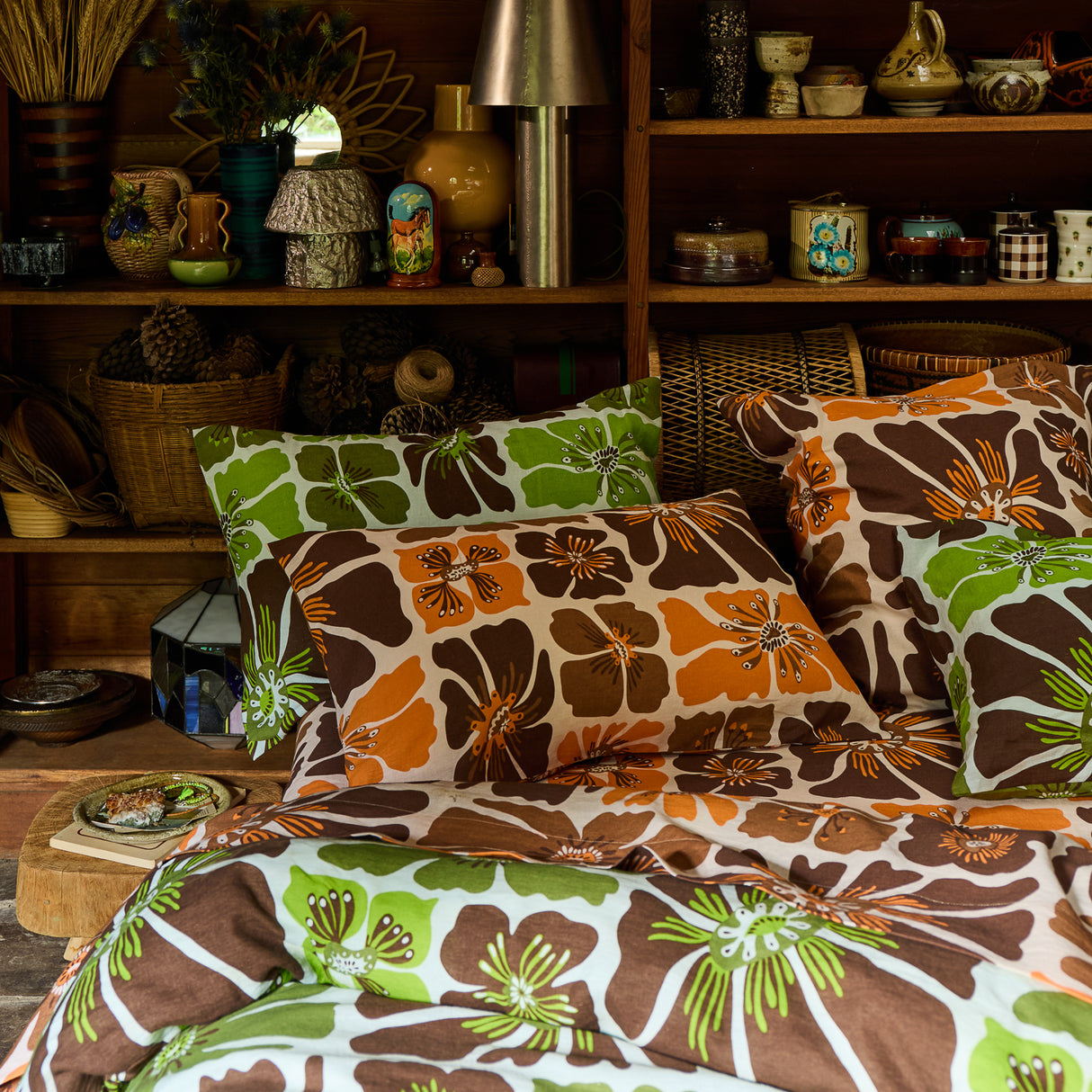 Jolene Linen Pillowcase Set - Ecru Standard