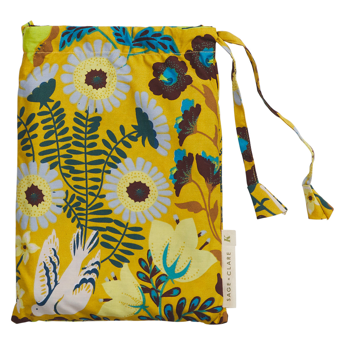 Sloane Cotton Pillowcase Set - Ochre Standard