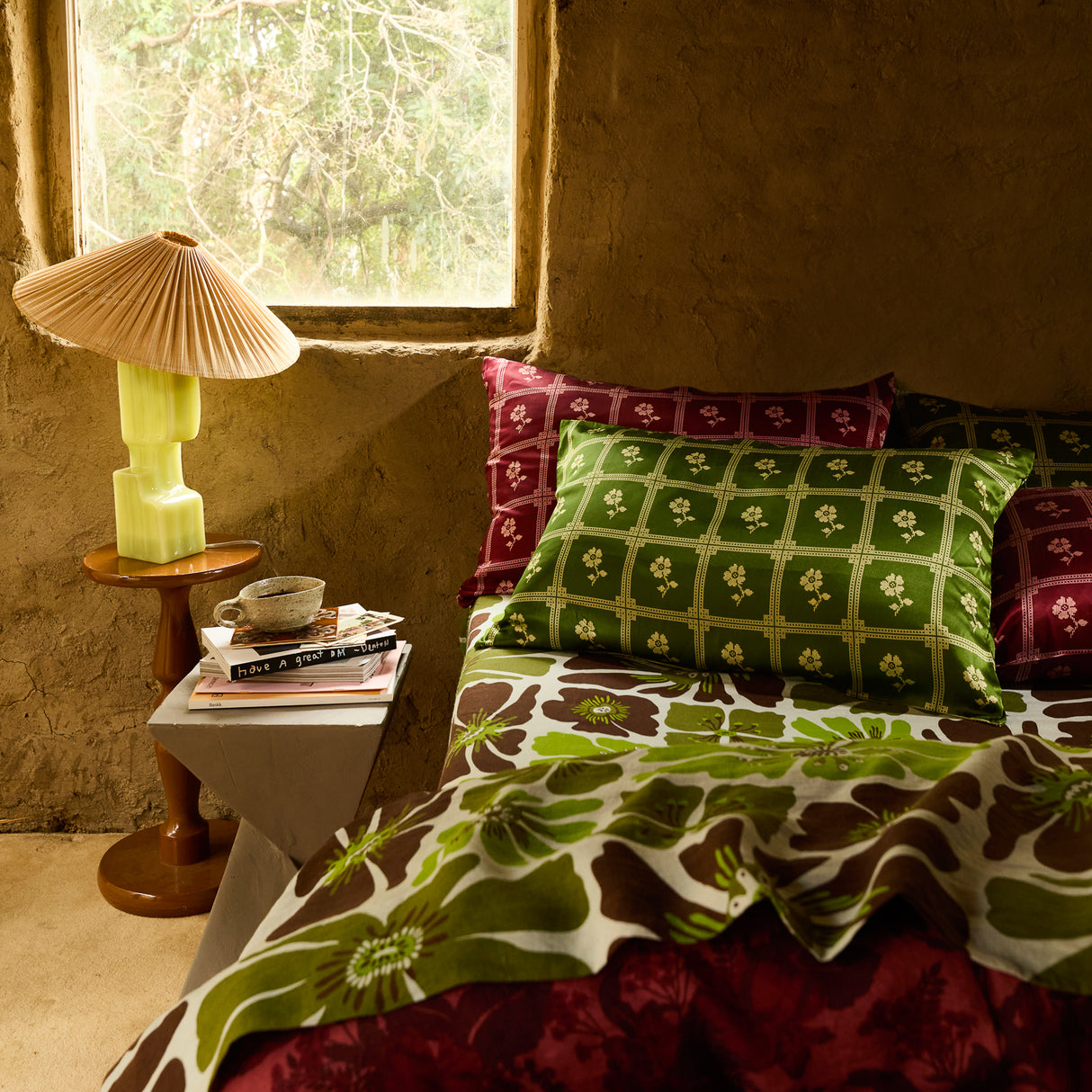 Bonny Silk Pillowcase - Hunter Green Standard