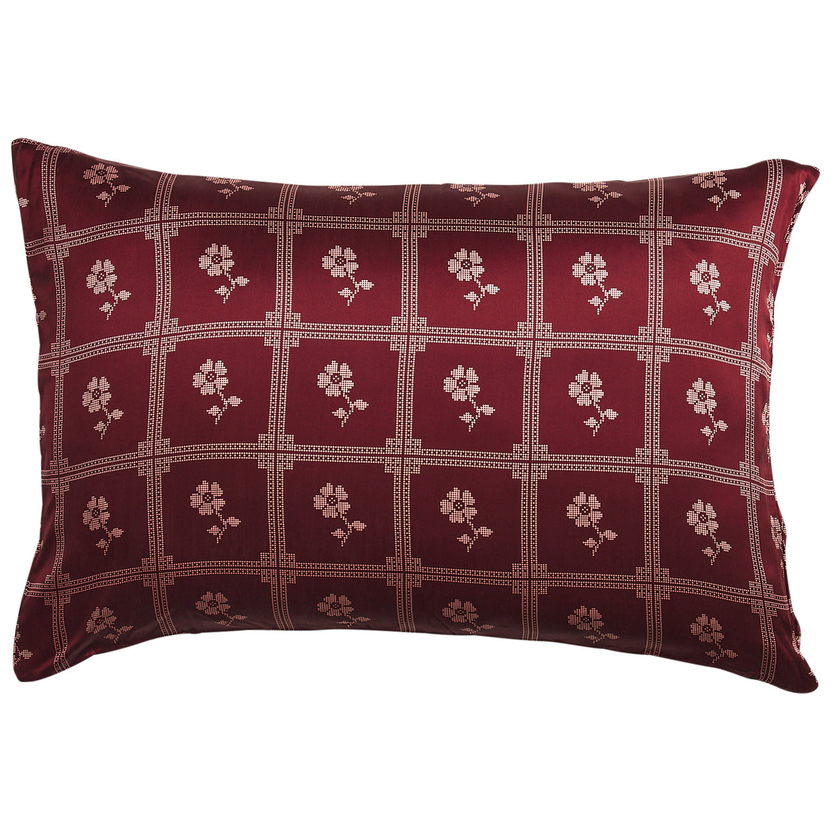 Bonny Silk Pillowcase - Burnt Cherry Standard