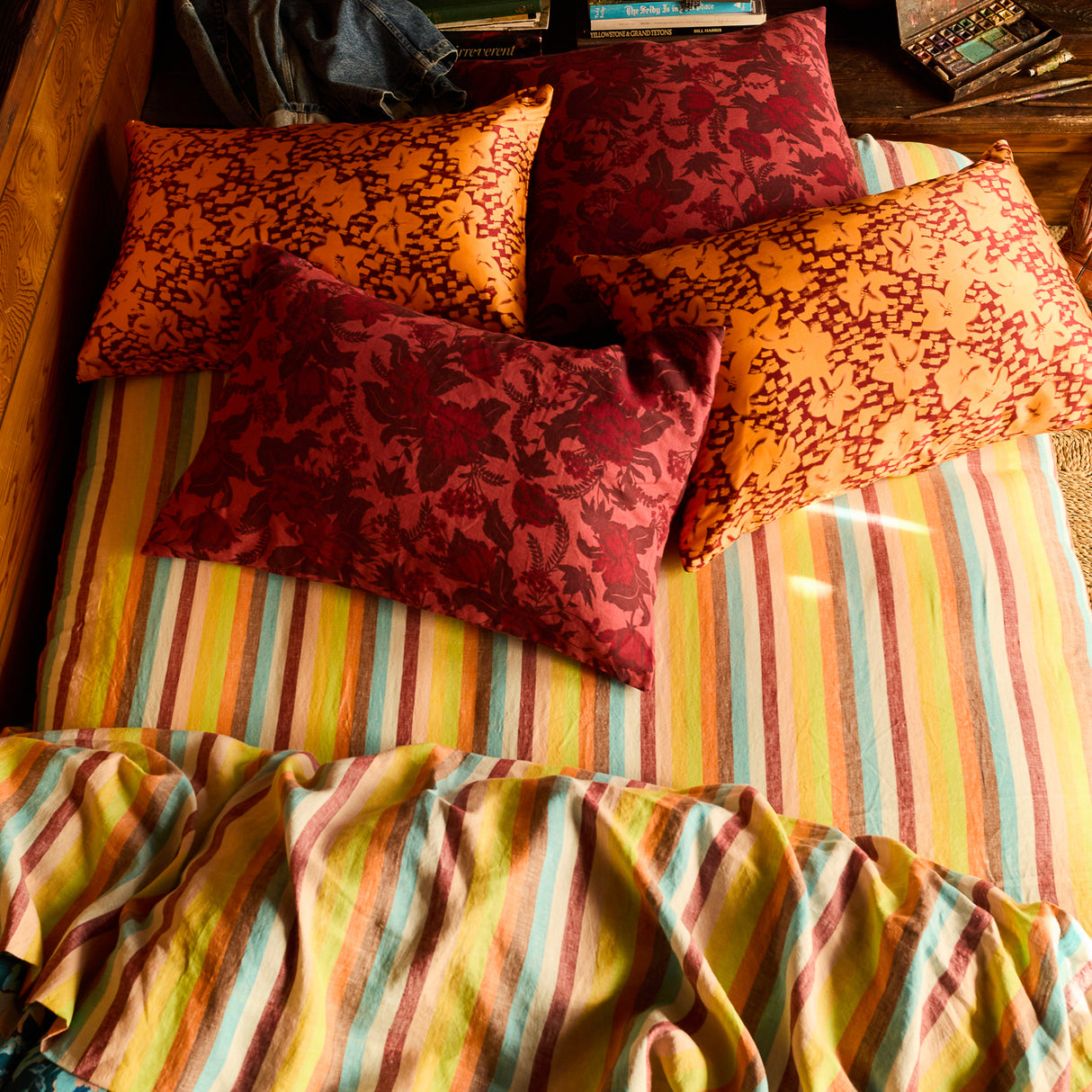 Raya Silk Pillowcase - Citrine Standard