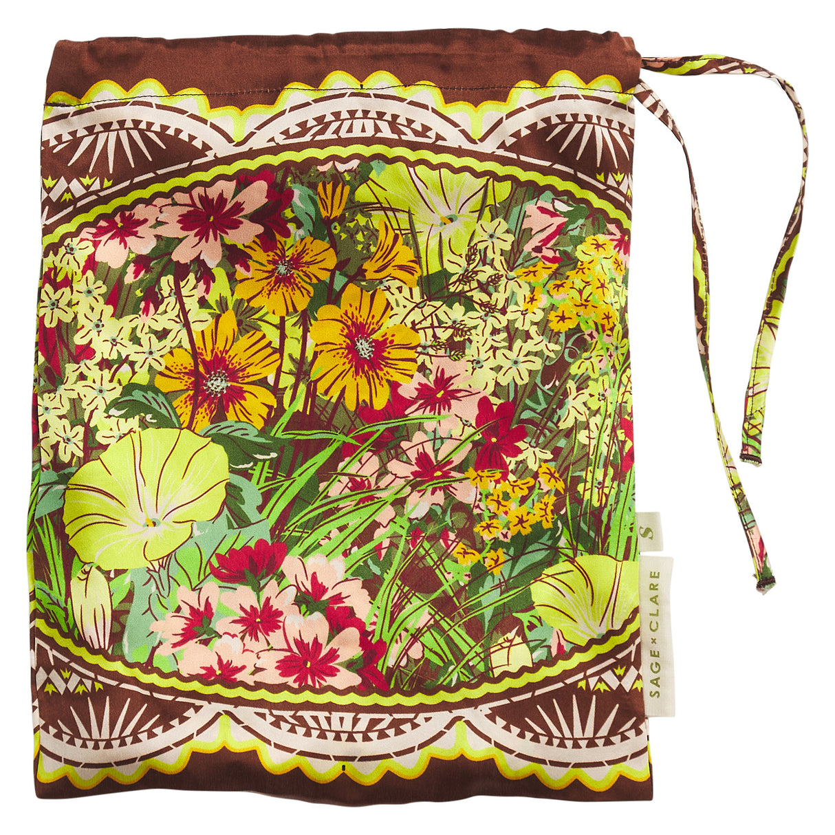 Ramona Silk Pillowcase - Umber Standard
