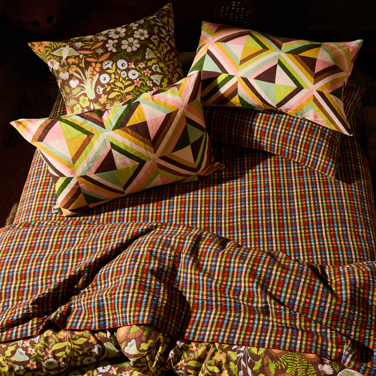 Mabel Linen Pillowcase Set Standard