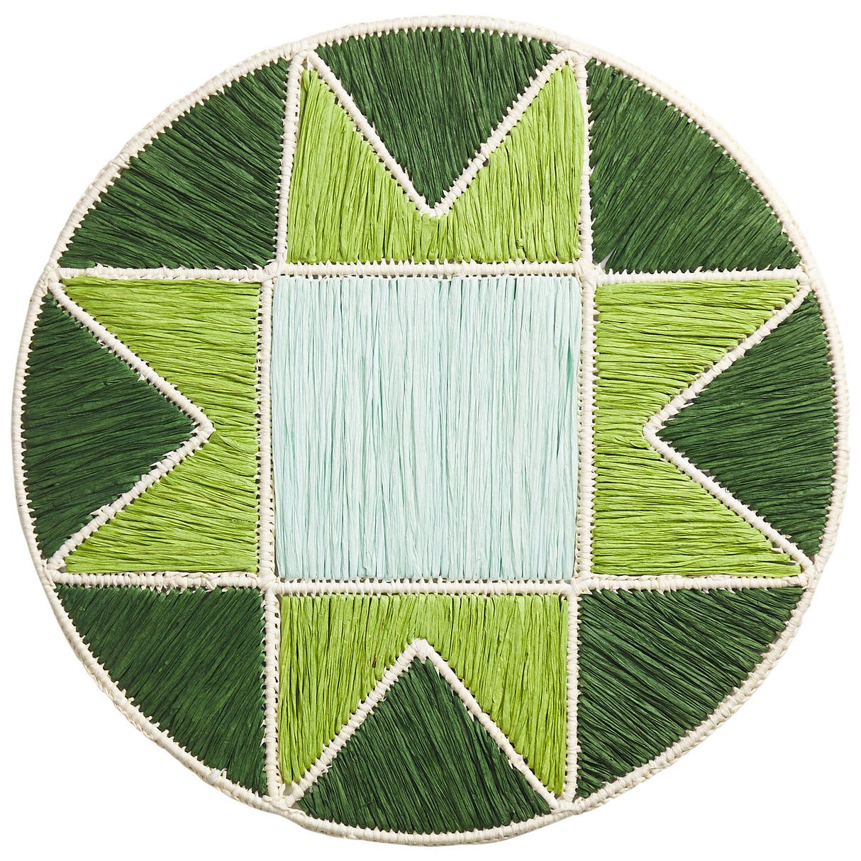 Harriet Placemat - Hunter Green