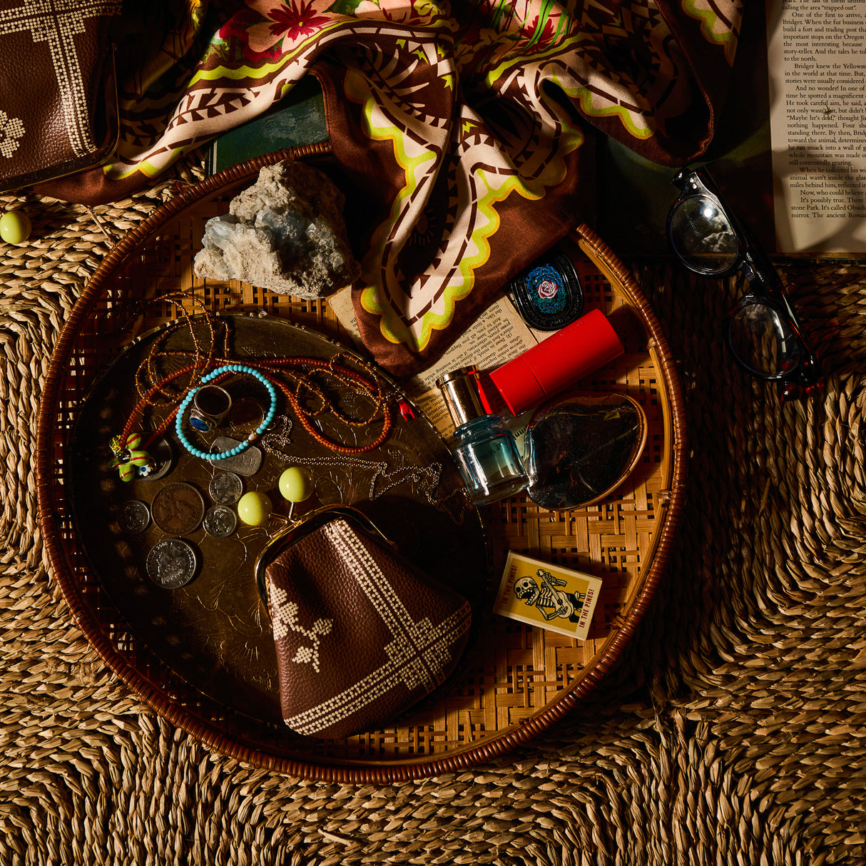 Bonny Small Purse - Umber