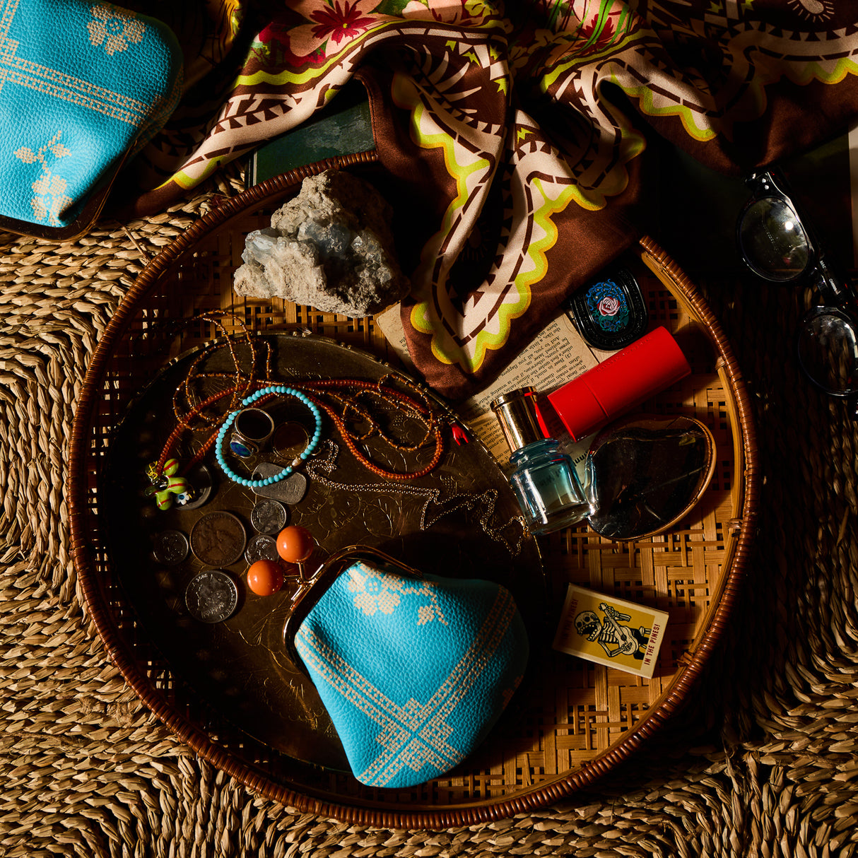 Bonny Small Purse - Turquoise