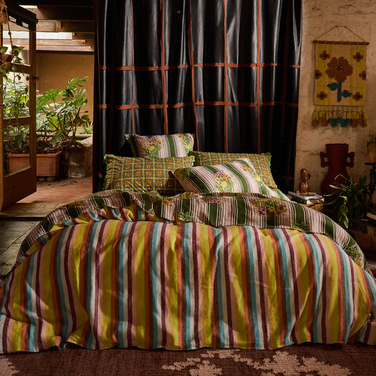 Tilda Linen Quilt Cover Single