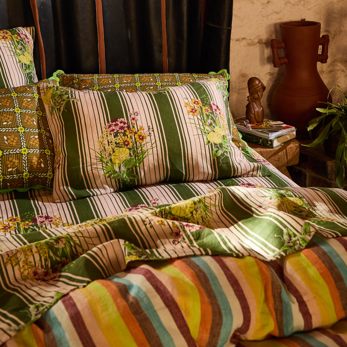 Tilda Linen Quilt Cover Single