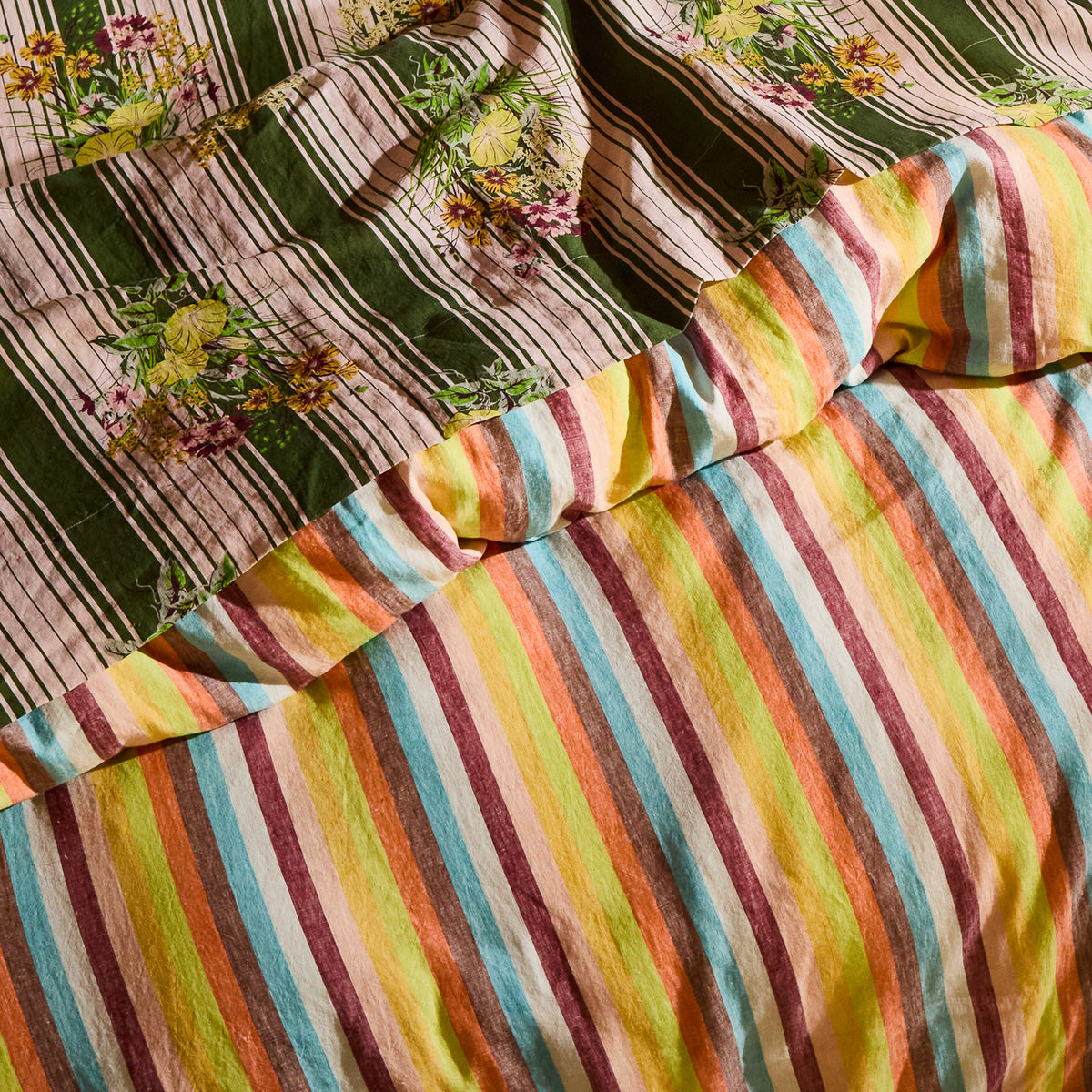 Tilda Linen Quilt Cover Single